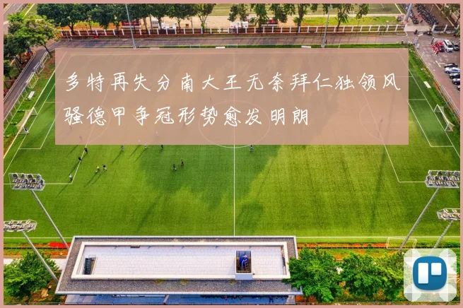多特再失分南大王无奈拜仁独领风骚德甲争冠形势愈发明朗